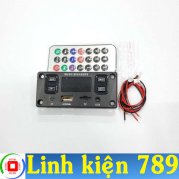  Mạch giải mã Bluetooth 5.0 USB AUX FM 12V V2 ( tích hợp công suất 30W x 2 )